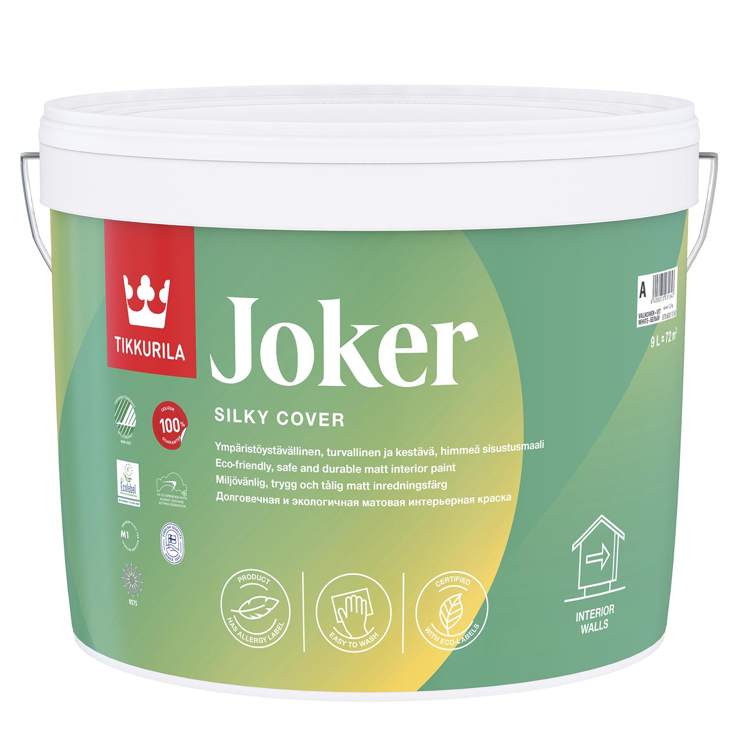 Водно-дисперсионная краска Tikkurila Joker