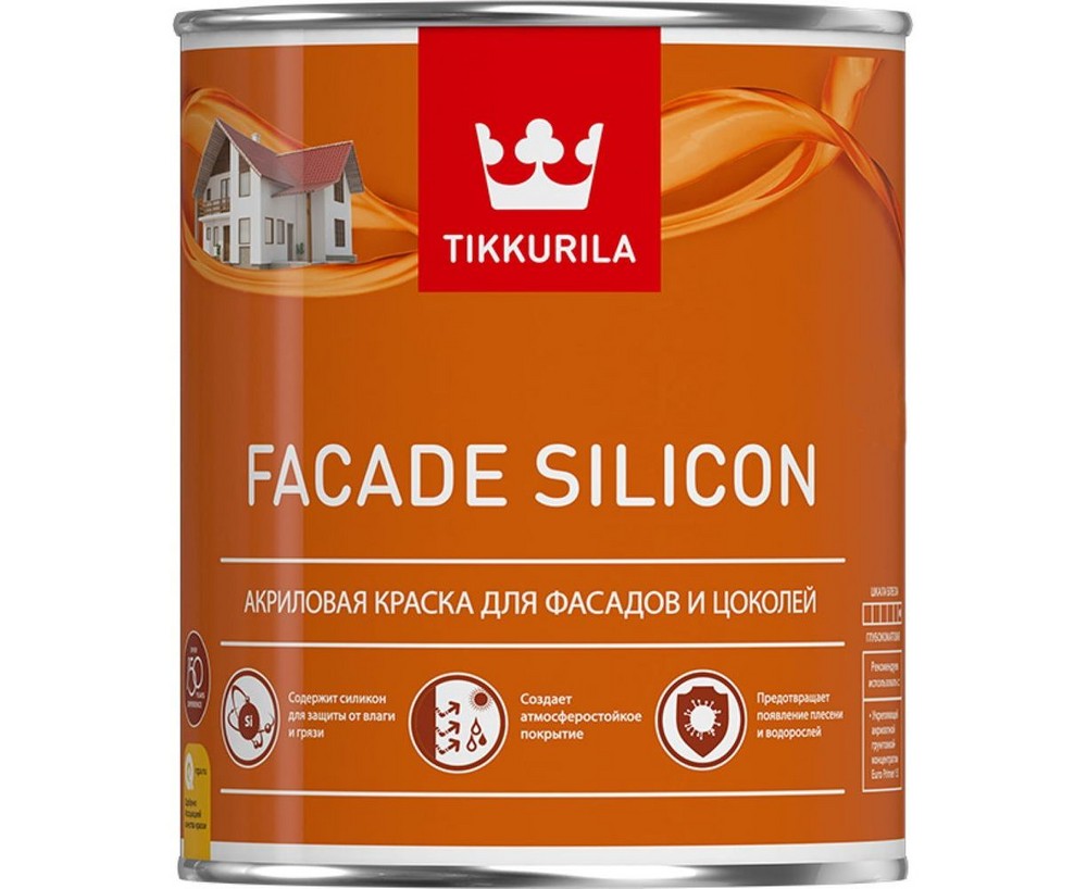 Tikkurila Facade Silicon - ��� �������-���������������� ��������� ������ ��� ������� � �������